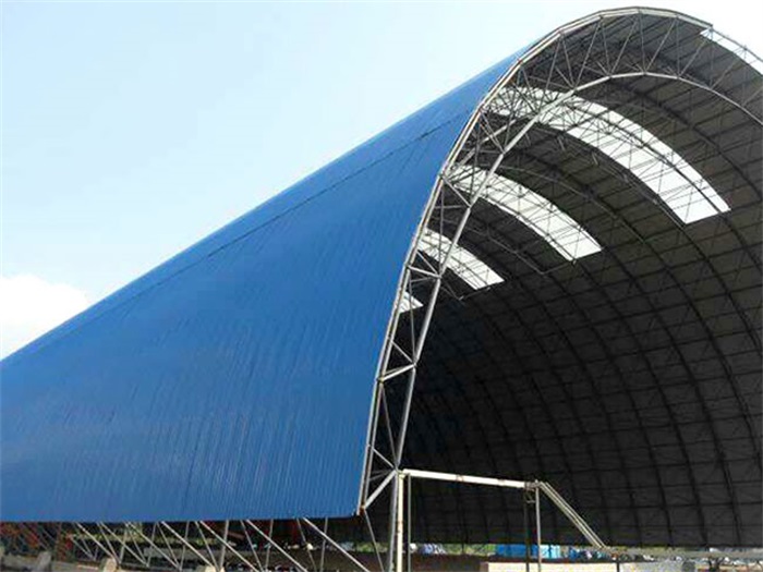 霍林郭勒国电安庆电厂干煤棚网架